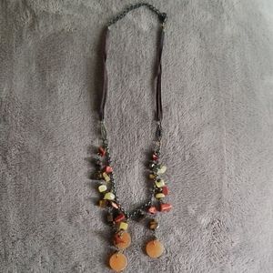 Multi color necklace